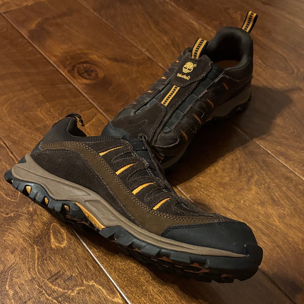 Timberland Black and Yellow Men's Sneakers Slip On. Size 10.5 - Picture 2 of 8